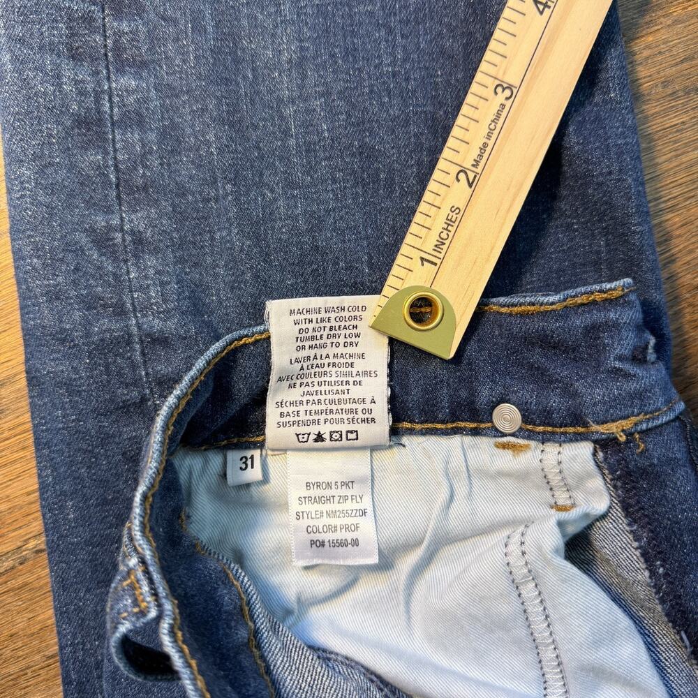 Hudson Byron Straight Leg Denim Jeans, Size 31 - Picture 10 of 16